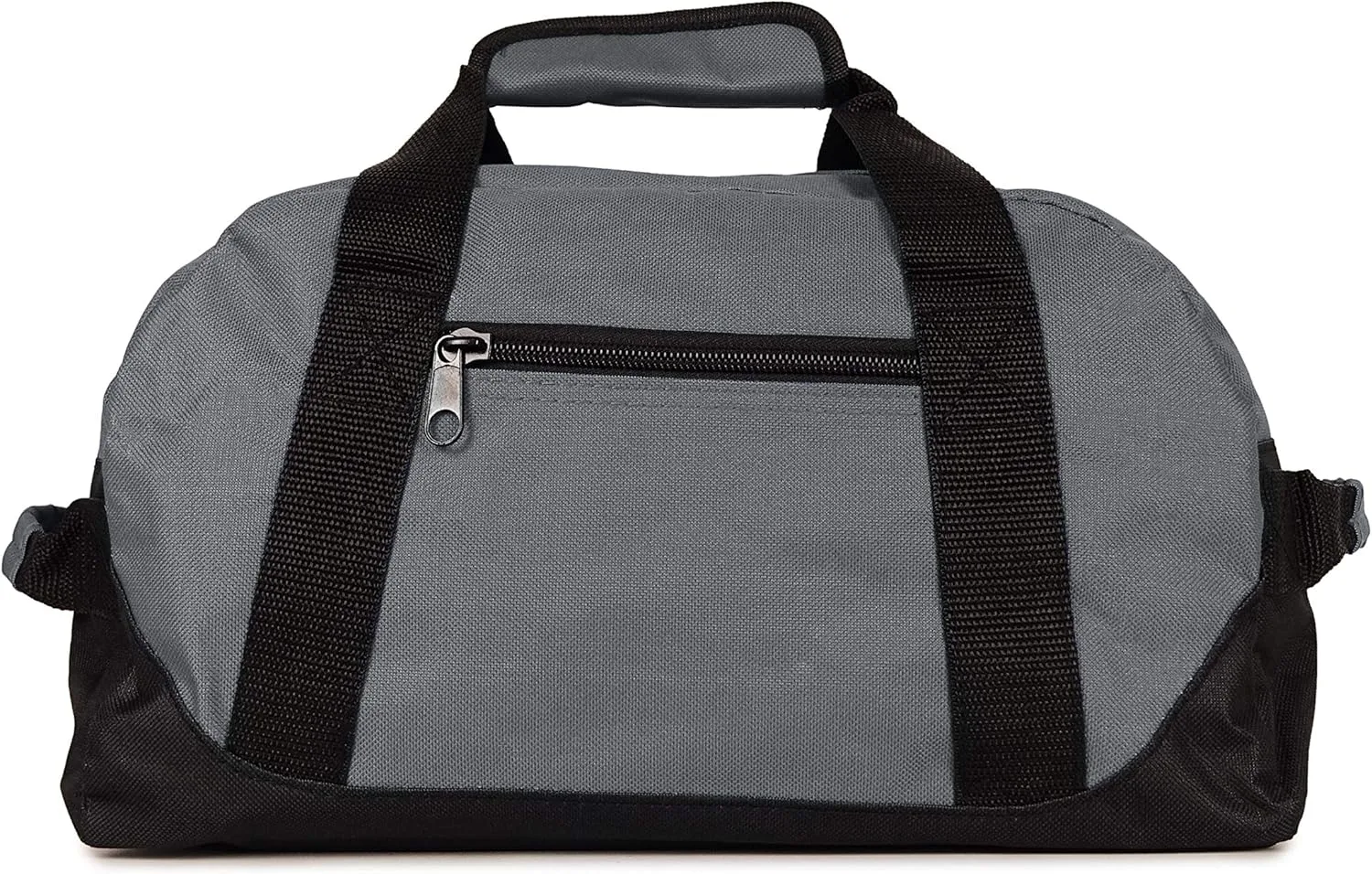 14" Duffel Bag For Travel Sports Gym - Portable Lightweight Shoulder Pack (Gray)