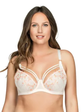 Briana Unlined Wire Bra - Petal Pink w Floral - P5672