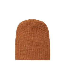 CINNAMON HEAVY KNIT BEANIE