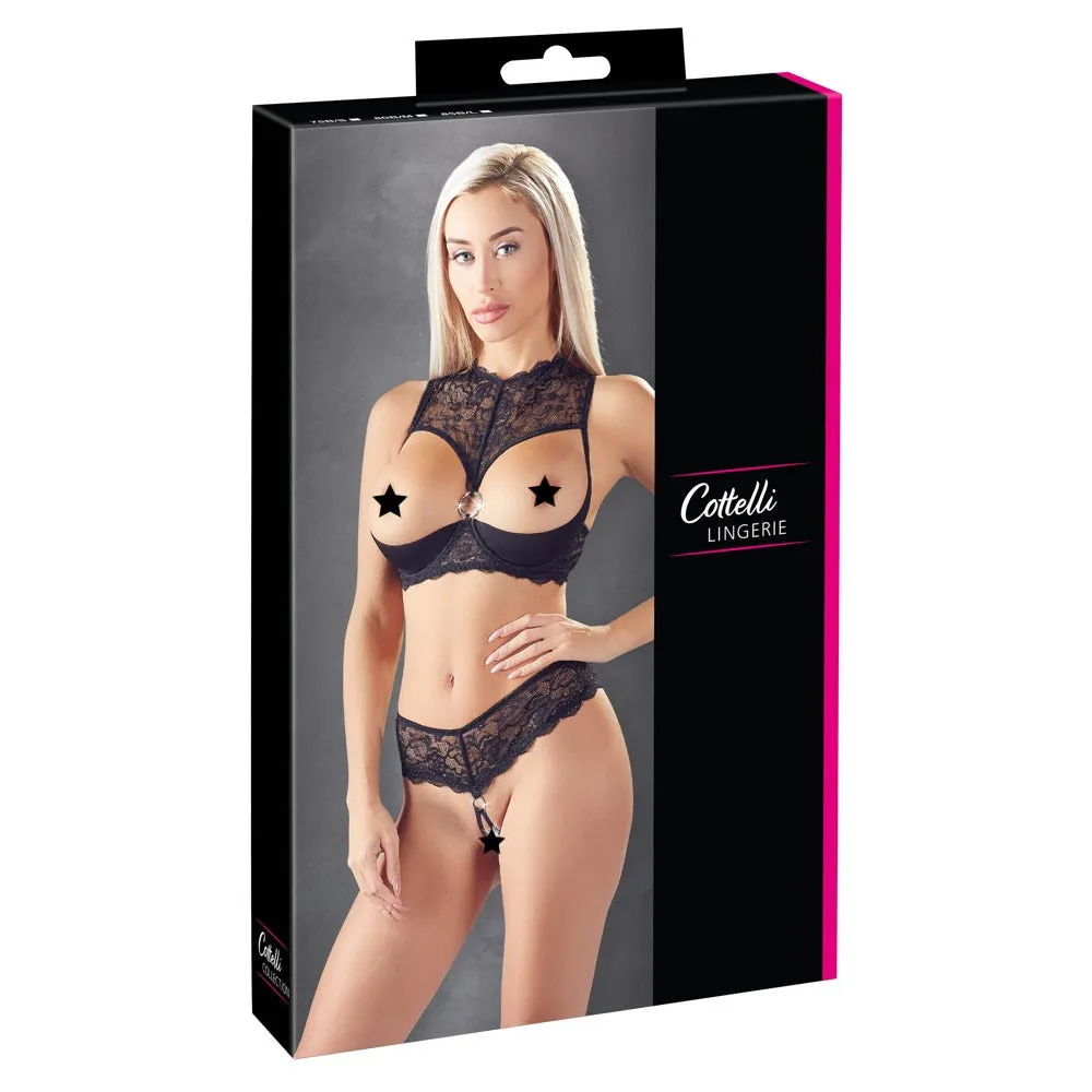 Cottelli Shelf Bra And String