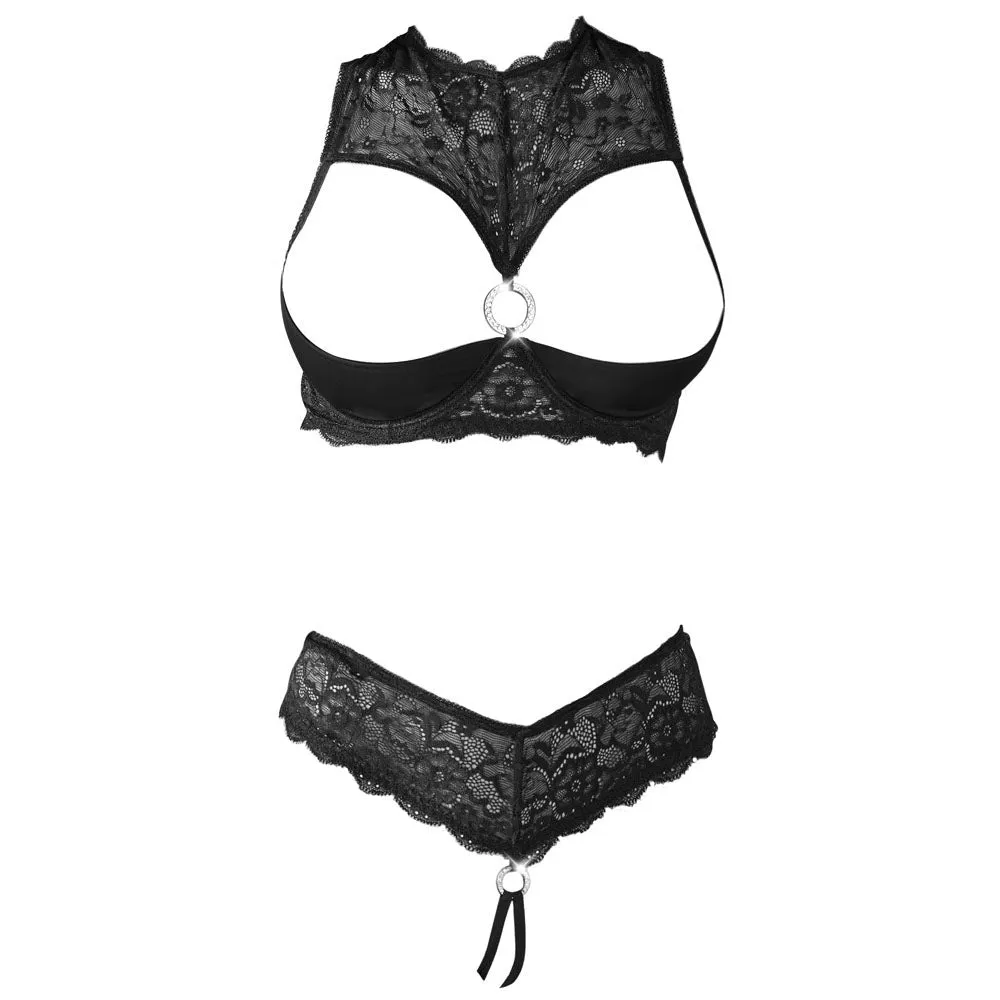 Cottelli Shelf Bra And String
