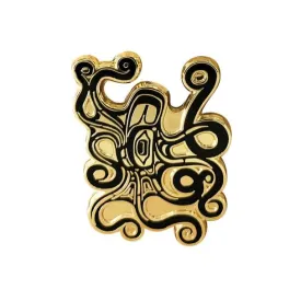 Enamel Pin - Octopus (Nuu) by Ernest Swanson
