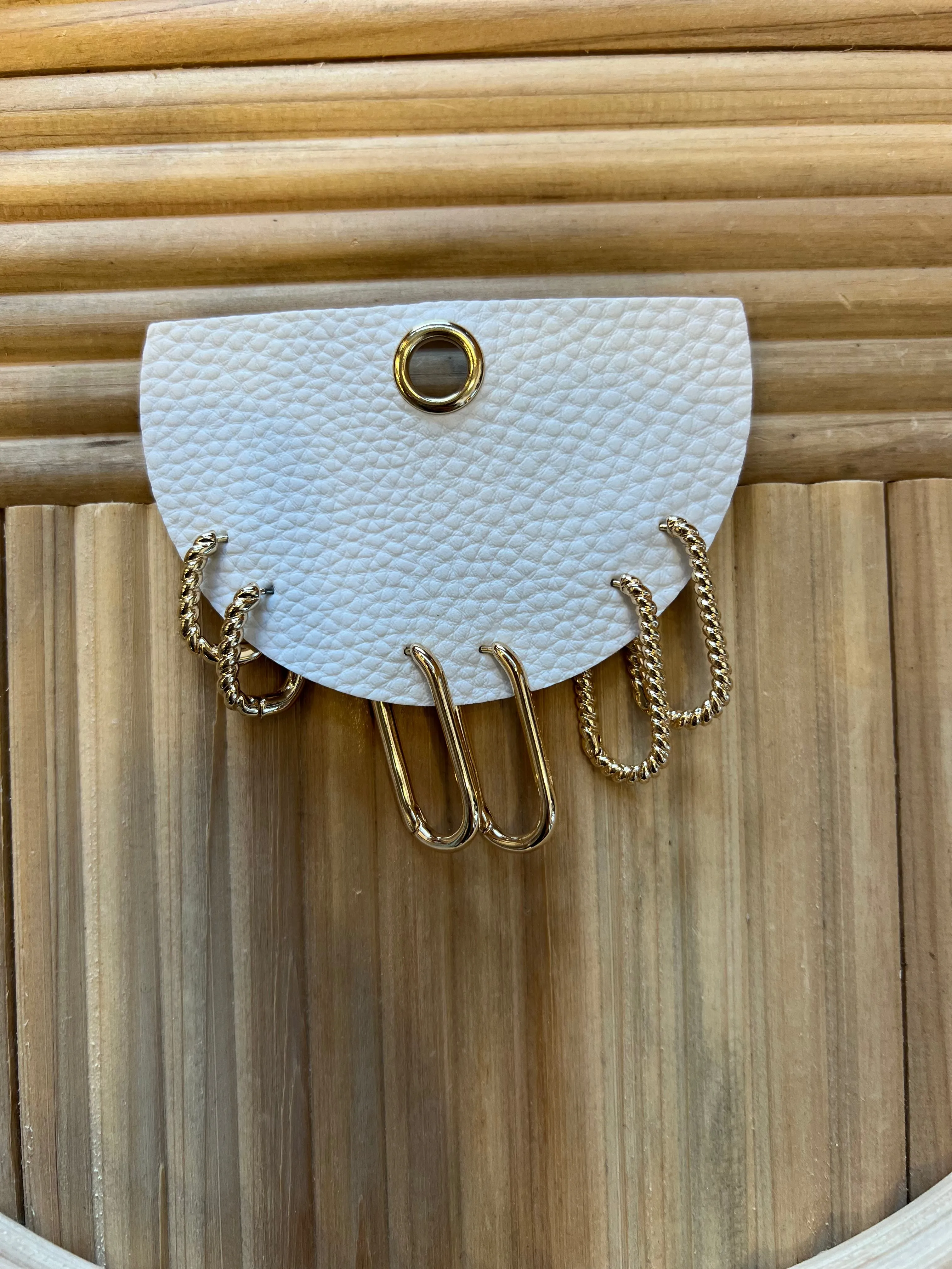 Fame Hoop Earrings Set