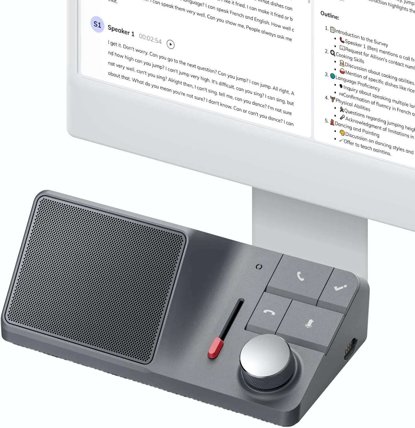H1 AI Voice Recorder, Lifetime Free AI Transcription & Summarization, 1000 Hrs Voice Recording, 57 Languages, VoiceMark, Wireless Earphone, AI Note Voice Recorder for Meetings/Calls/Lectures(H1)