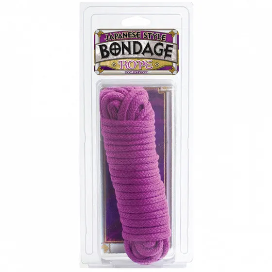 Japanese Style Bondage Rope In Purple 10m