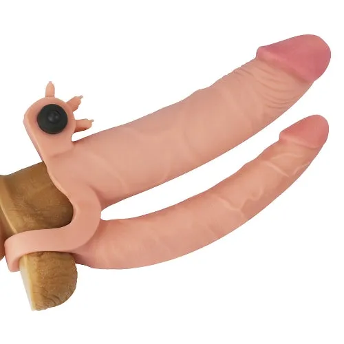 Lovetoy 1 Inch Vibrating Double Pleasure Extender
