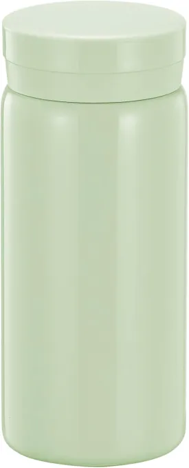 Mini Thermos Cute Water Bottle - 7 oz Tiny Insulated Vacuum 18/10 Stainless Steel Small Flask - Leak Proof & Spill Proof & Keeps Cold and Hot for Drink, Coffee, Tea - Light Green