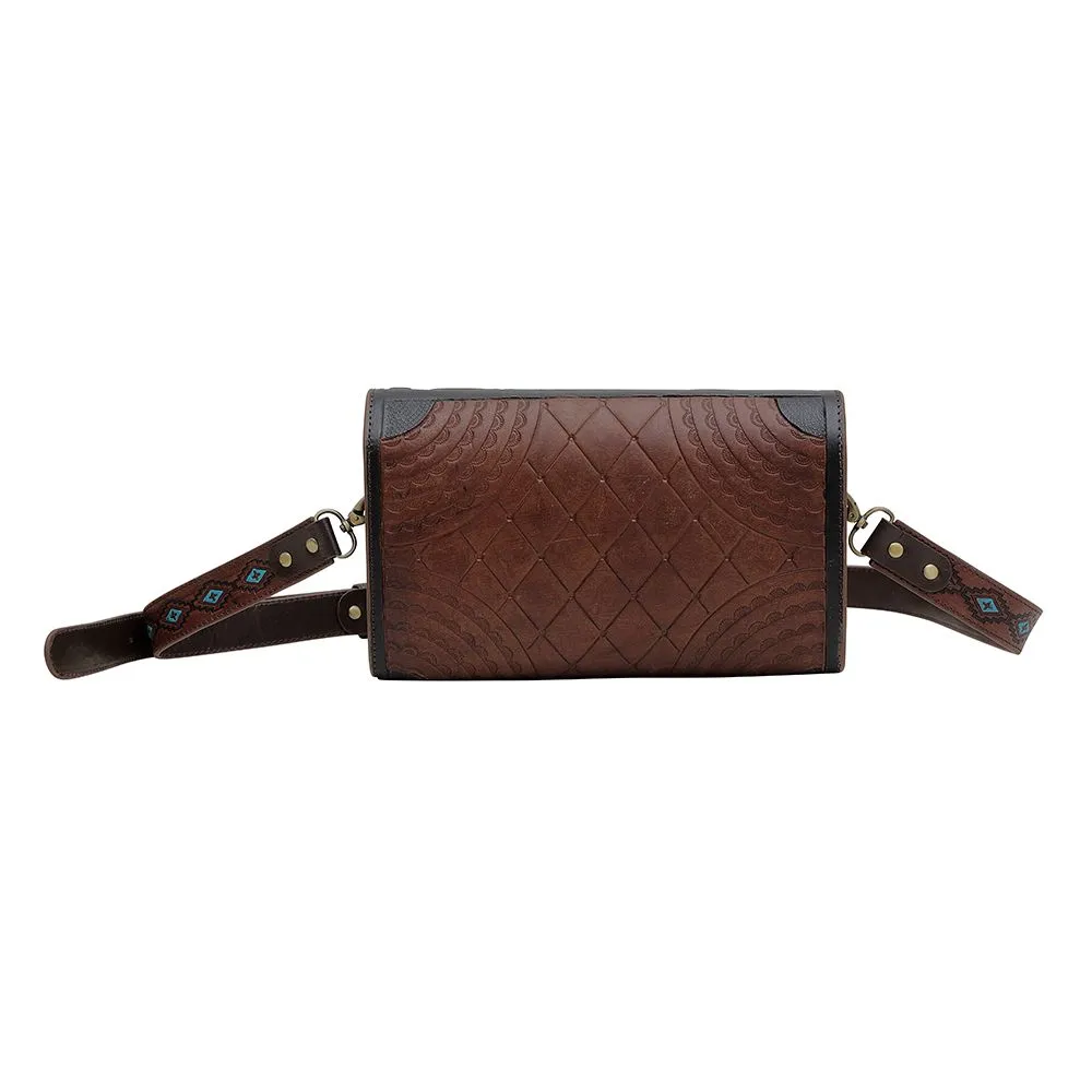 Myra Fana Hand Tooled Bag
