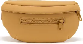 Neoprene Fanny Pack 3 Pockets Waist Bag for Men & Women Fashion Water Resistant Hip Bum Bag with Adjustable Belt for Running Travel Hiking Workout Sports (Camel Brown, One Size)