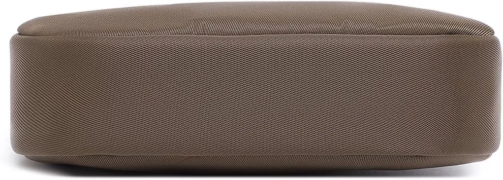 Organizer Bag Makeup Bag for Purse Travel Toiletry Pouch Zipper Pouch for Purse Small Makeup Pouch with Pockets Wristband design (black-nylon)
