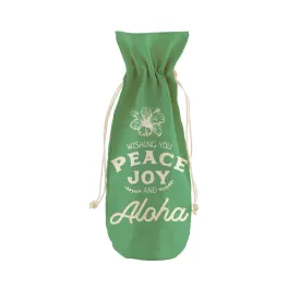 Peace, Joy & Aloha Bottle Bag