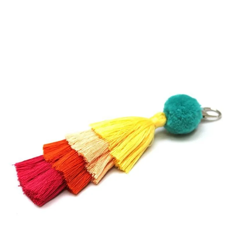 Pompom Keychain