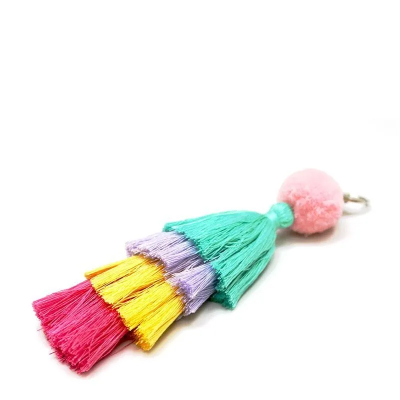Pompom Keychain