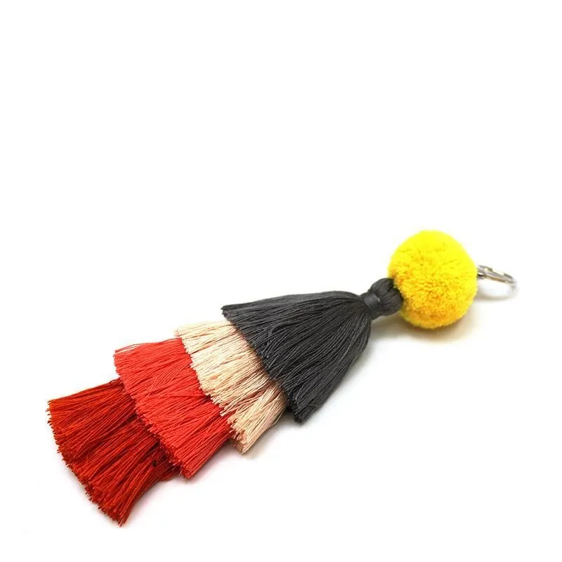 Pompom Keychain