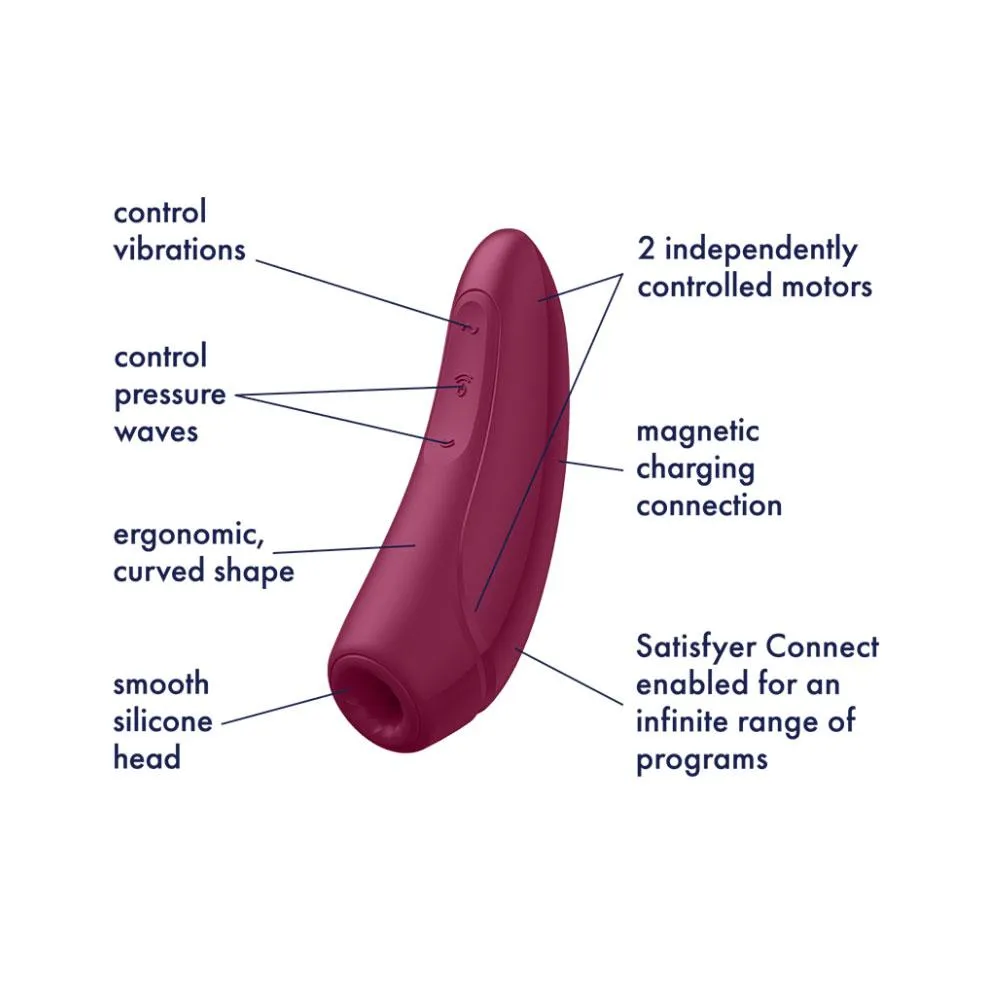 Satisfyer Curvy 1   Plus Clitoral Stimulator