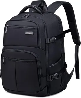 Travel Backpack for Men Women,45L Carry On Backpacks Flight Approved,Large Laptop Backpacks,Expandable Luggage Back pack Water Resistant Bookbag Daypack Fit 17 Inch