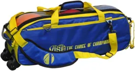 Vise Clear Top 3 Ball Roller Bowling Bag